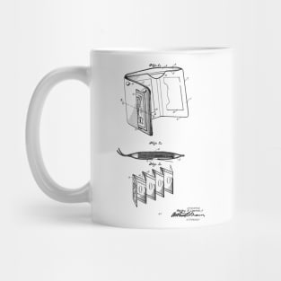 Wallet Vintage Patent Hand Drawing Mug